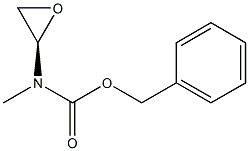 (2R)-Oxiranylmethyl-carbamic acid benzyl ester Structure