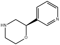 (R)-2-(pyridin-3-yl)morpholine Structure