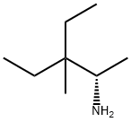 (S)-3-ethyl-3-methylpentan-2-amine Structure
