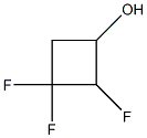 2,3,3-trifluorocyclobutan-1-ol Structure