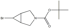 tert-butyl 6-bromo-3-azabicyclo[3.1.0]hexane-3-carboxylate Structure