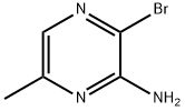 2-Amino-3-bromo-6-methylpyrazine Structure