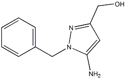 (5-Amino-1-benzyl-1H-pyrazol-3-yl)methanol Structure