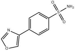 4-Oxazol-4-yl-benzenesulfonamide 구조식 이미지