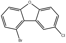 Dibenzofuran, 1-bromo-8-chloro- 구조식 이미지