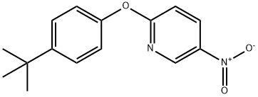 2-[4-(tert-butyl)phenoxy]-5-nitropyridine 구조식 이미지