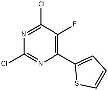 2190561-39-6 2,4-Dichloro-5-fluoro-6-(thiophen-2-yl)pyrimidine