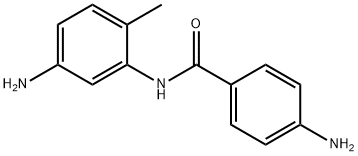 4-amino-N-(5-amino-2-methylphenyl)benzamide 구조식 이미지