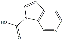 1H-pyrrolo[2,3-c]pyridine-1-carboxylic acid Structure