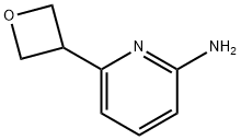 6-(oxetan-3-yl)pyridin-2-amine 구조식 이미지