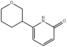 6-(tetrahydro-2H-pyran-3-yl)pyridin-2-ol Structure