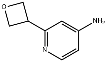 2-(oxetan-3-yl)pyridin-4-amine Structure