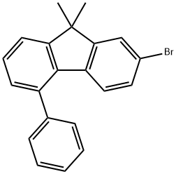 2-Bromo-9,9-dimethyl-5-phenyl-9H-fluorene 구조식 이미지
