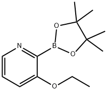 3-(Ethoxy)pyridine-2-boronic acid pinacol ester Structure