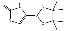 2-Hydroxythiazole-4-boronic acid pinacol ester Structure