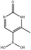 (2-hydroxy-4-methylpyrimidin-5-yl)boronic acid 구조식 이미지