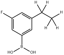 3-Fluoro-5-(ethyl-d5)-phenylboronic acid Structure