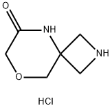 8-oxa-2,5-diazaspiro[3.5]nonan-6-one hydrochloride Structure