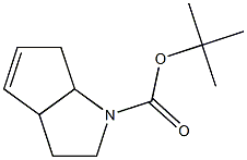tert-butyl 3,3a,6,6a-tetrahydrocyclopenta[b]pyrrole-1(2H)-carboxylate Structure