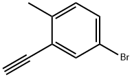 4-Bromo-2-ethynyl-1-methylbenzene Structure