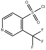 4-Pyridinesulfonyl chloride, 3-(trifluoromethyl)- Structure