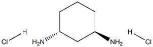 (1R,3R)-cyclohexane-1,3-diamine dihydrochloride Structure