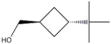 (trans-3-tert-butylcyclobutyl)methanol Structure