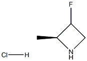 (2S)-3-fluoro-2-methylazetidine hydrochloride Structure