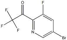 1-(5-Bromo-3-fluoropyridin-2-yl)-2,2,2-trifluoroethanone Structure