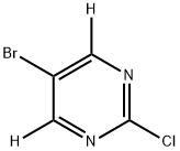 5-bromo-2-chloropyrimidine-4,6-d2 구조식 이미지