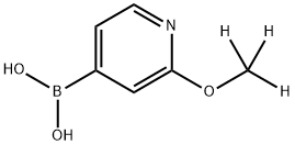 (2-(methoxy-d3)pyridin-4-yl)boronic acid Structure