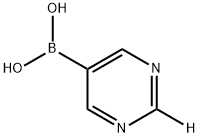 (pyrimidin-5-yl-2-d)boronic acid Structure