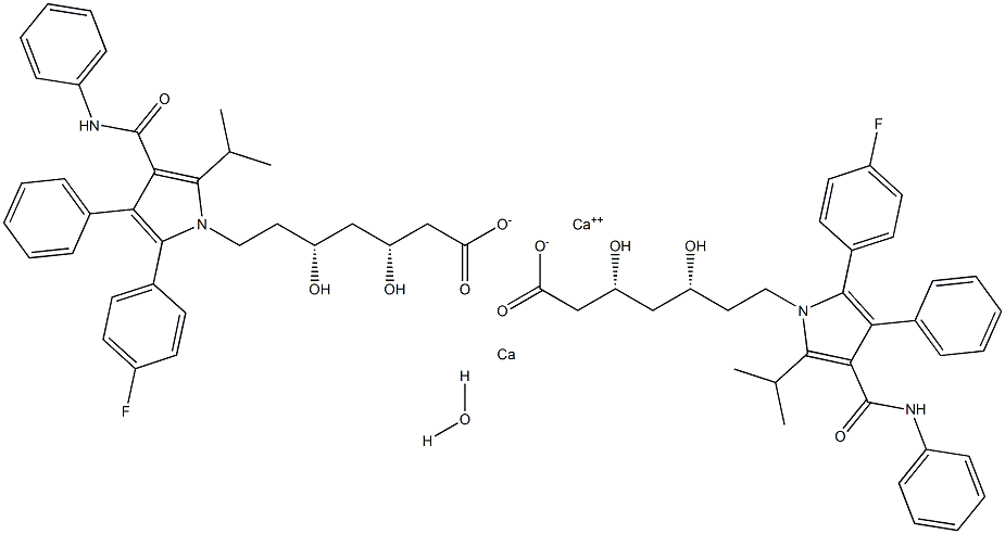 Atorvastatin Calcium Hydrate impurity 39 Structure