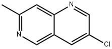 3-chloro-7-methyl-1,6-naphthyridine Structure