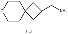 (7-oxaspiro[3.5]nonan-2-yl)methanamine hydrochloride Structure