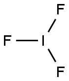 iodine trifluoride Structure