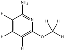 6-(methoxy-d3)pyridin-3,4,5-d3-2-amine Structure