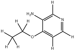 4-(ethoxy-d5)pyridin-2,5,6-d3-3-amine Structure