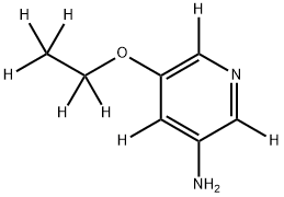 5-(ethoxy-d5)pyridin-2,4,6-d3-3-amine Structure