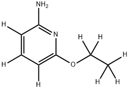 6-(ethoxy-d5)pyridin-3,4,5-d3-2-amine Structure