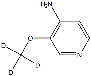 3-(methoxy-d3)pyridin-4-amine 구조식 이미지