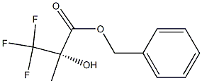 (S)-benzyl 2-(trifluoromethyl)-2-hydroxypropanoate Structure