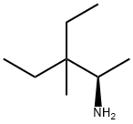 (R)-3-ethyl-3-methylpentan-2-amine Structure