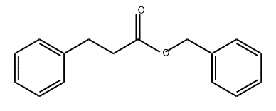 benzyl 3-phenylpropanoate 구조식 이미지