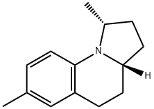 (1R,3aS)-1,7-dimethyl-1,2,3,3a,4,5-hexahydropyrrolo[1,2-a]quinoline Structure