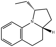 (1R,3aS)-1-ethyl-1,2,3,3a,4,5-hexahydropyrrolo[1,2-a]quinoline Structure