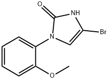 4-bromo-1-(2-methoxyphenyl)-1,3-dihydro-2H-imidazol-2-one Structure