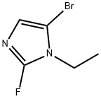 5-bromo-1-ethyl-2-fluoro-1H-imidazole Structure