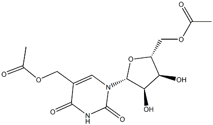 5'-O-Acetyl-5-acetyloxymethyluridine Structure