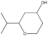 2-isopropyltetrahydro-2H-pyran-4-ol Structure